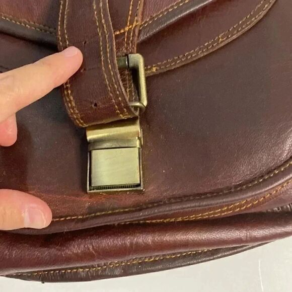 Great Seal of the State of Oklahoma 1907 Leather Purse - Picture 3 of 12